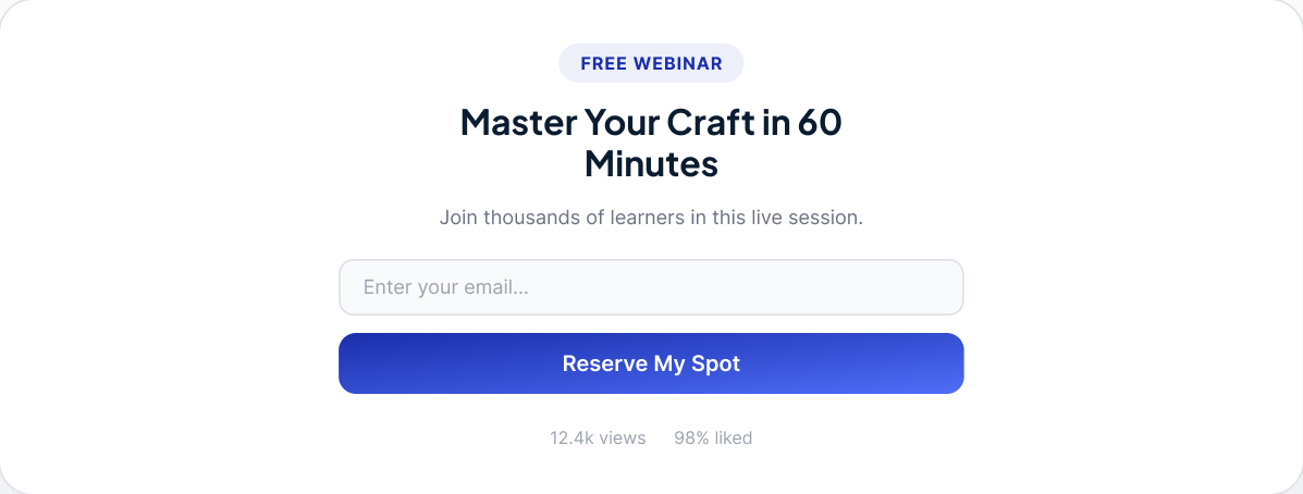Landing Pages