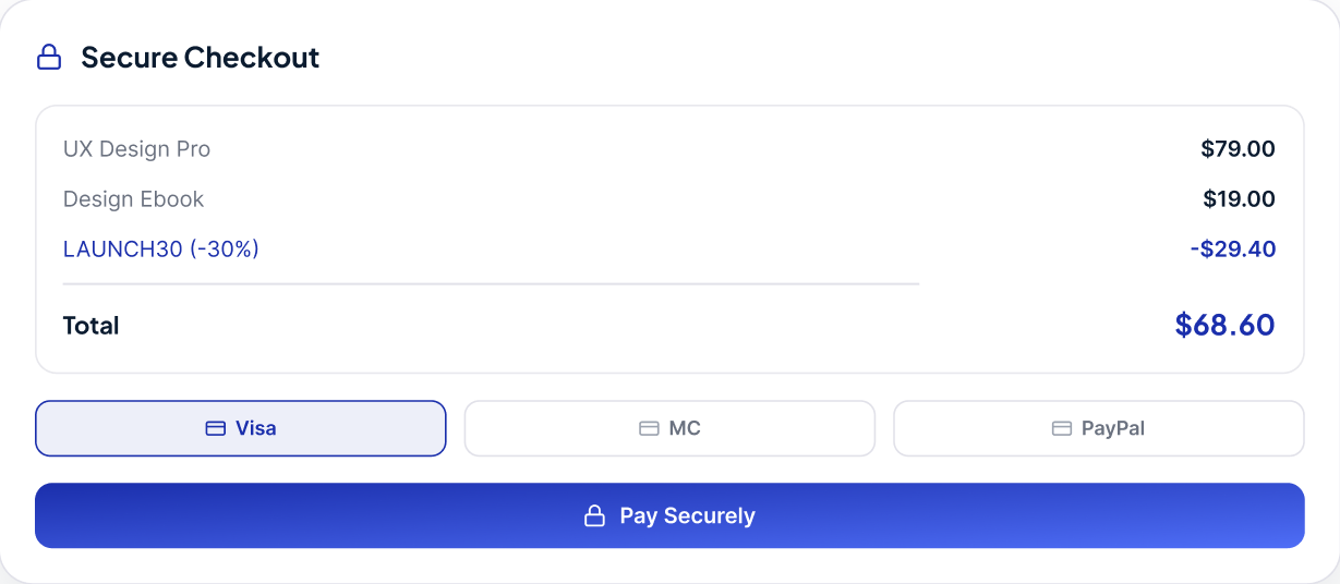 Secure Checkout