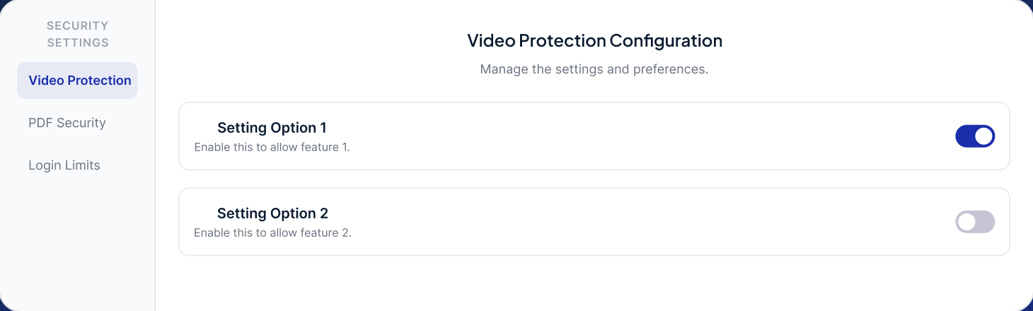Content Protection