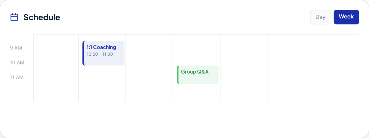 Event Scheduling