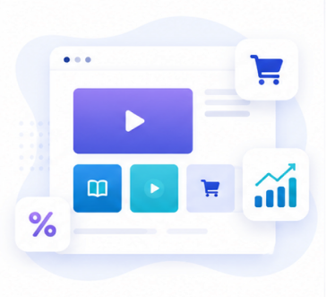 Sell Courses & Digital Products